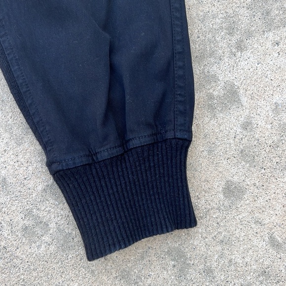 James Perse Standard Jersey Trimmed Black Jogger Pant Women's Size 2 - Picture 4 of 10